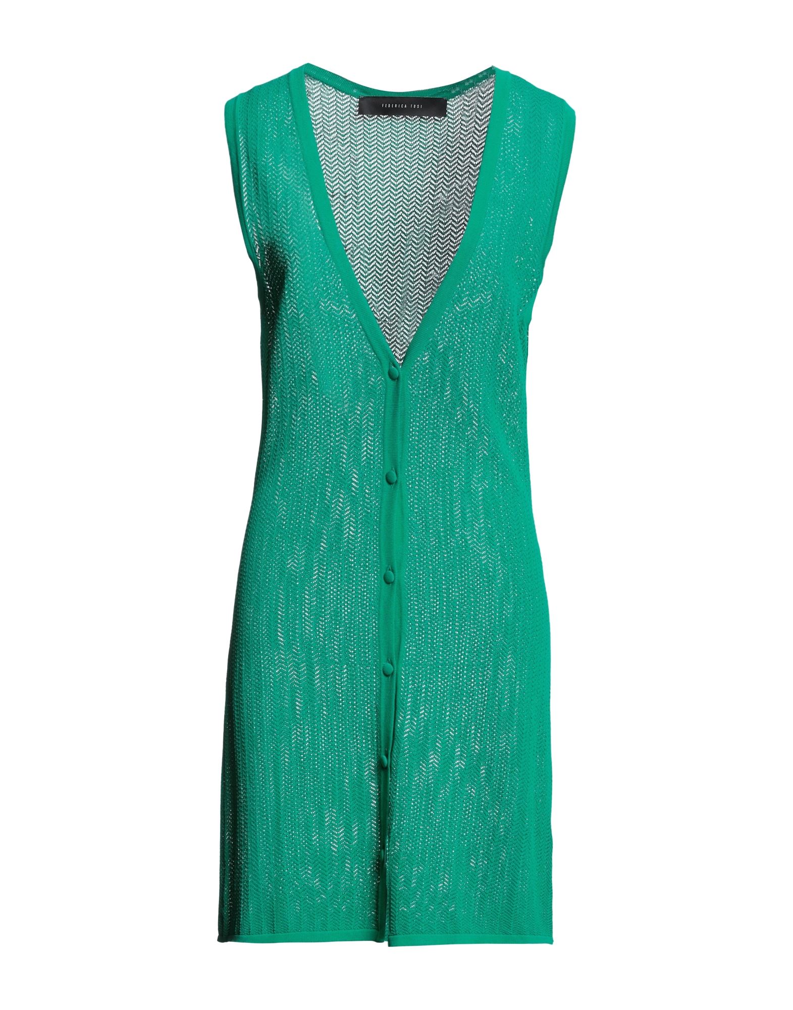 Federica Tosi Short Dresses In Green