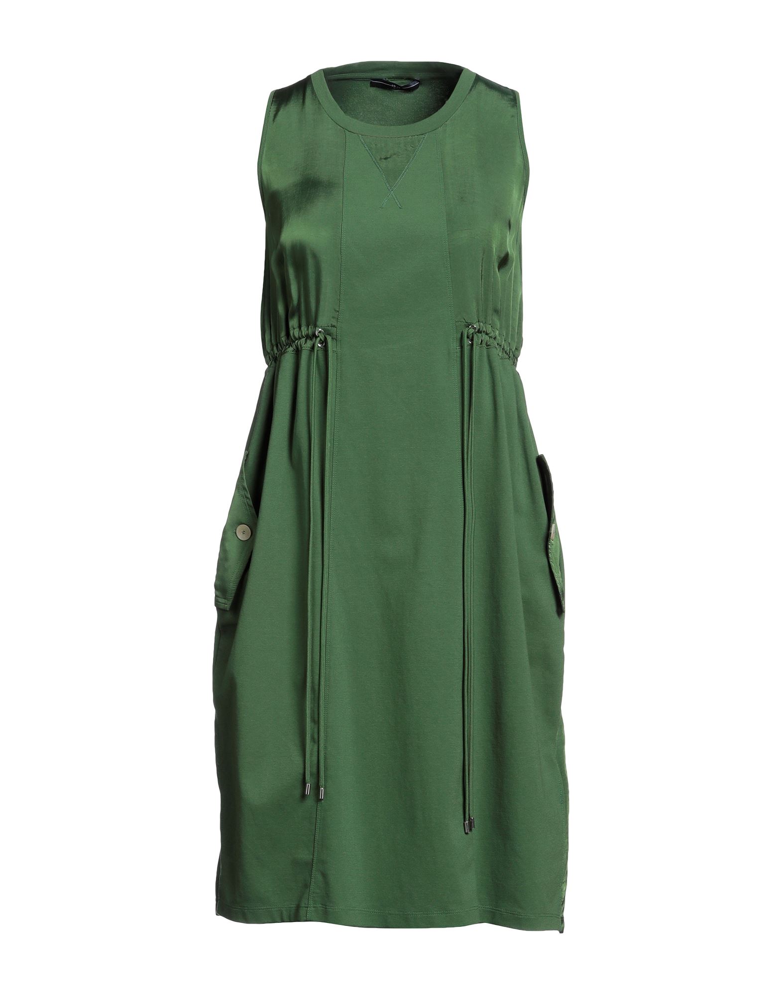 High Short Dresses In Green