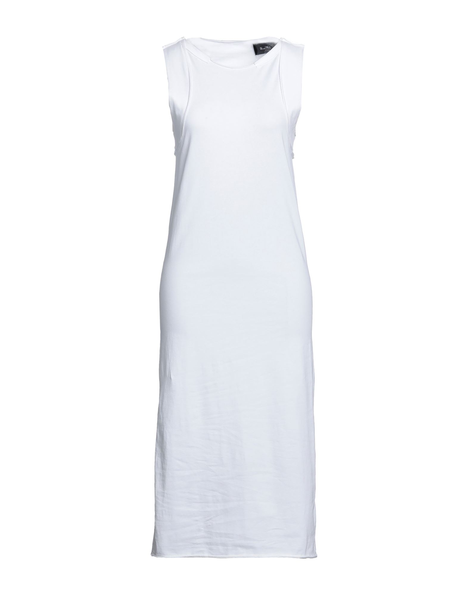 A Me Midi Dresses In White