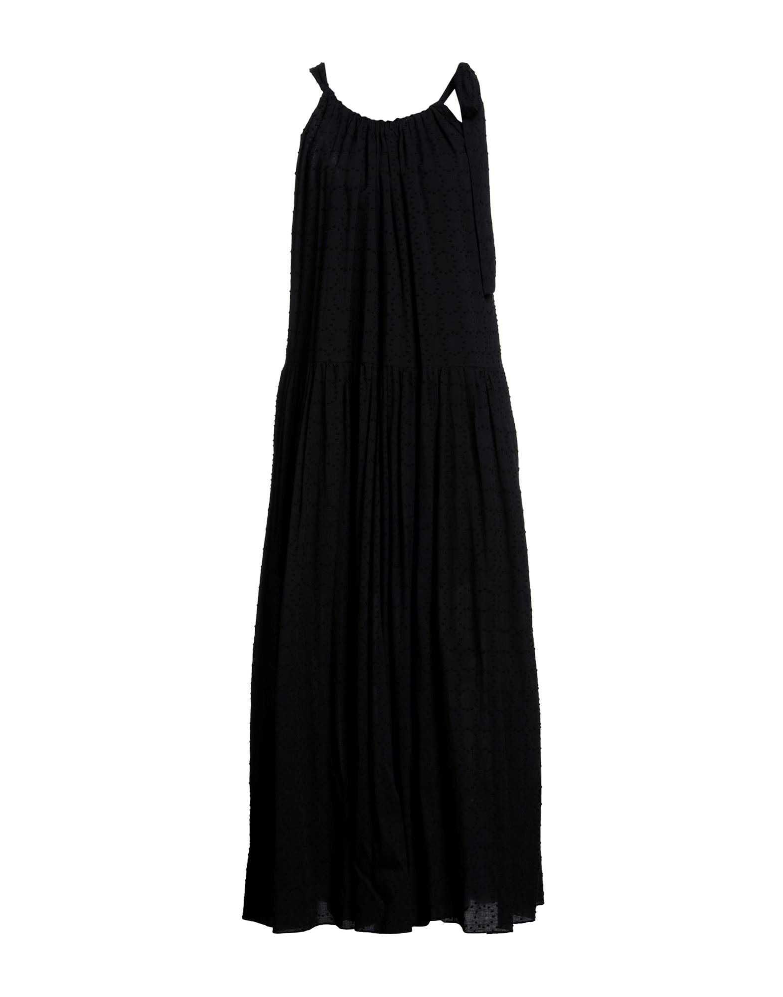 Floor Long Dresses In Black