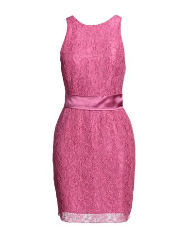 Carla G. Woman Mini Dress Magenta Size 4 Polyamide, Viscose, Acetate, Elastane