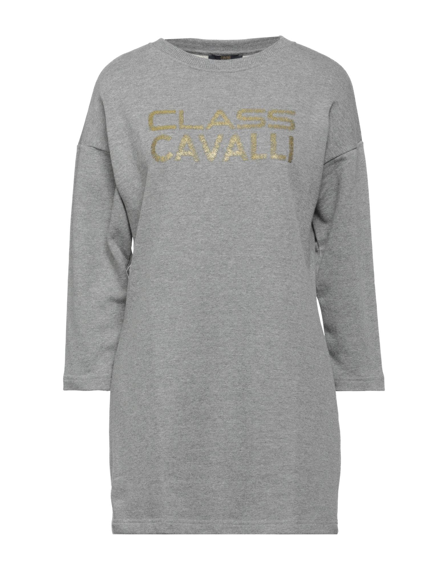Cavalli Class Short Dresses In Grey