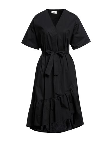B.yu B. Yu Woman Short Dress Black Size M Cotton