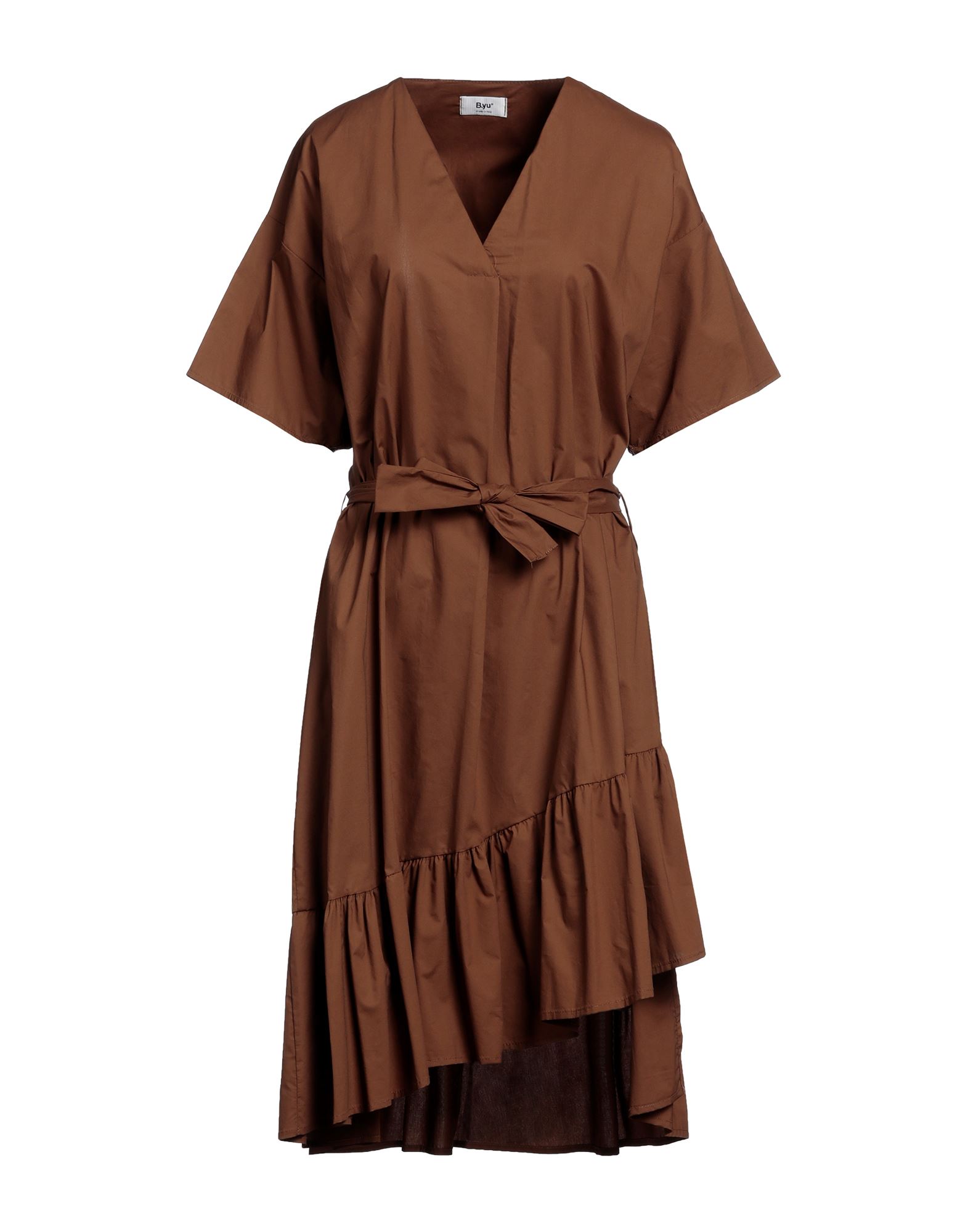 B.yu Short Dresses In Brown