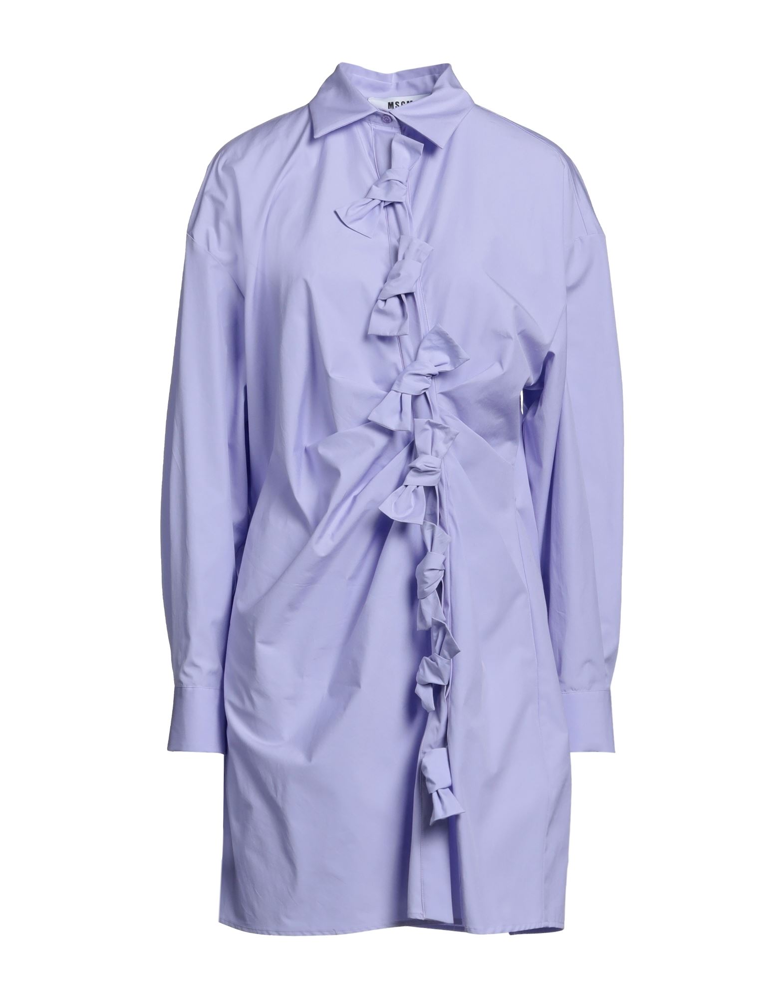 Msgm Short Dresses In Lilac