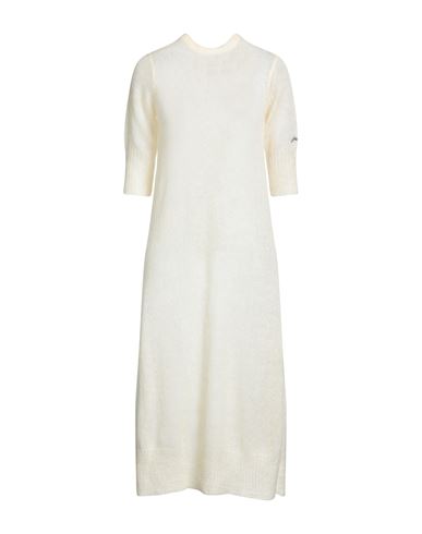 Midi-Kleid Damen Pastellgelb XXS Damen