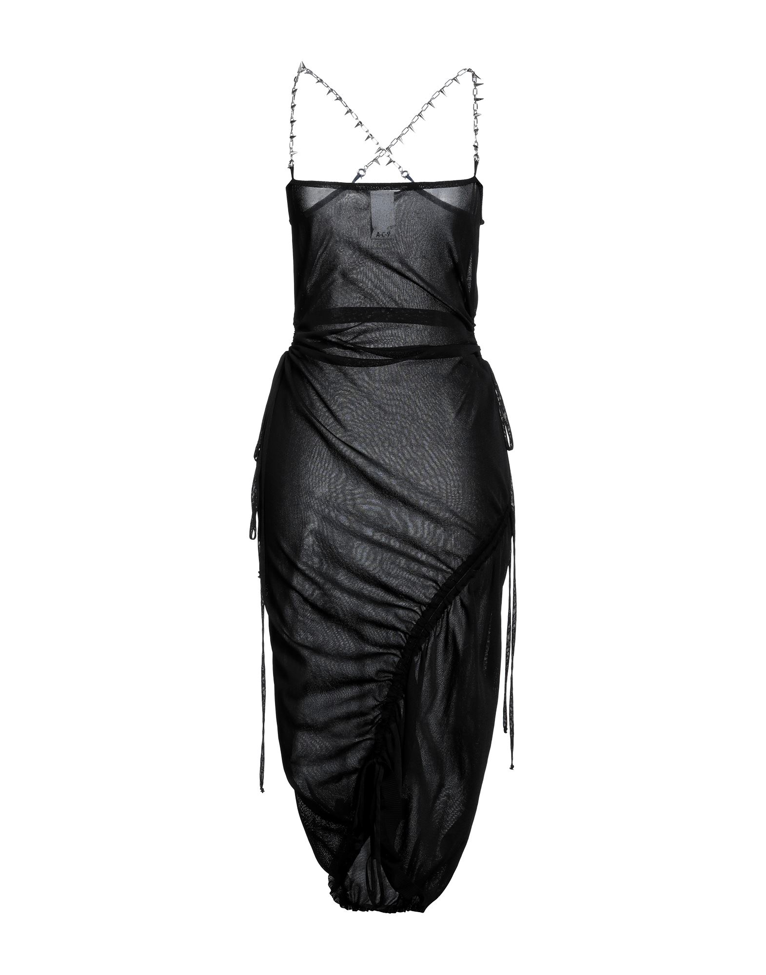 Ac9 A·c·9 Midi Dresses In Black