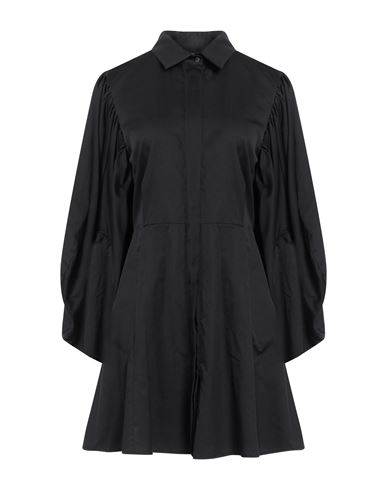 Federica Tosi Woman Mini Dress Black Size 6 Cotton, Silk
