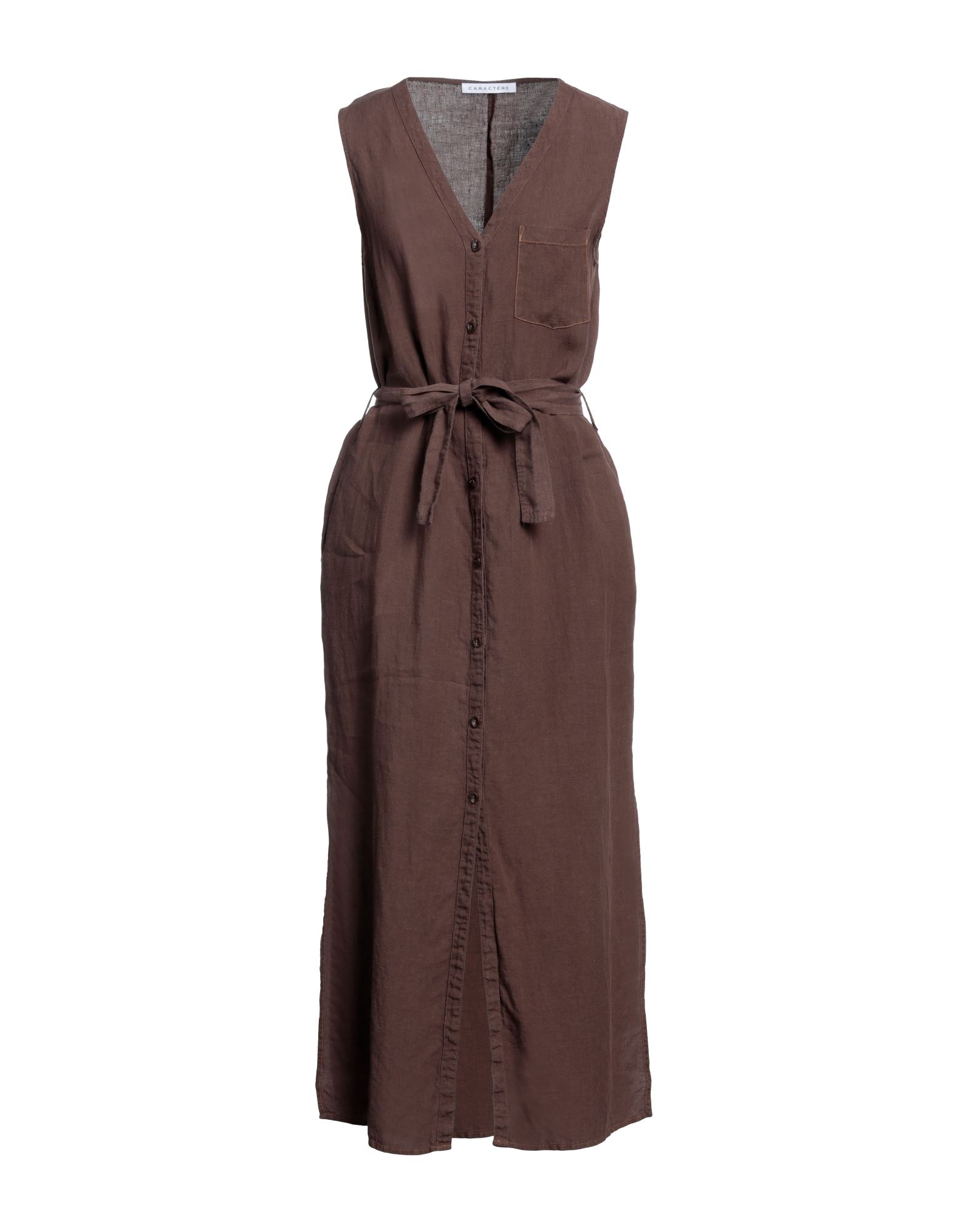 Caractere Midi Dresses In Brown