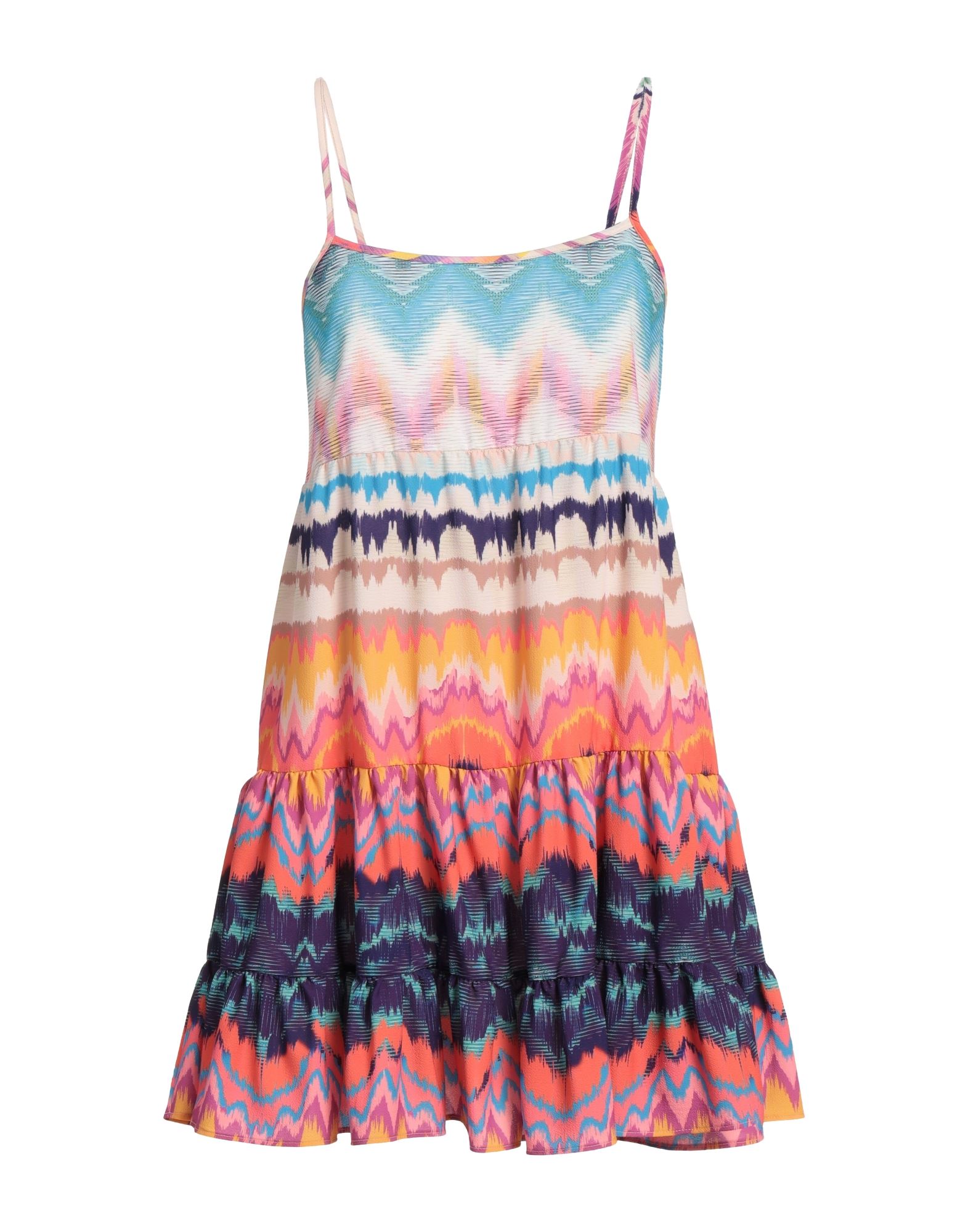 Me Fui Short Dresses In Orange