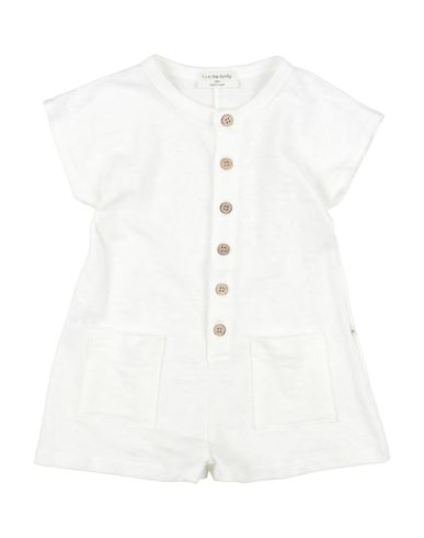 1+ In The Family 1 + In The Family Newborn Boy Baby Jumpsuits & Overalls Off White Size 3 Linen, Elastane