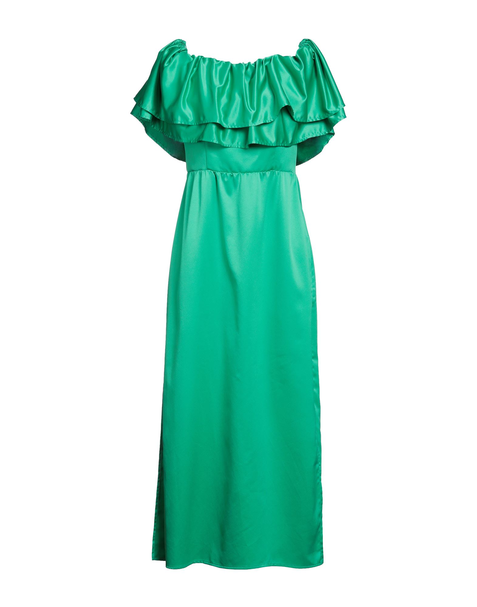 Space Simona Corsellini Midi Dresses In Green
