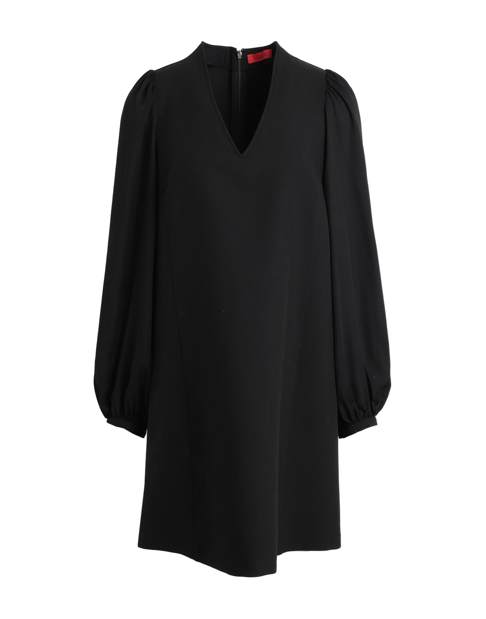 Max & Co . Woman Mini Dress Black Size 4 Polyester, Viscose, Elastane