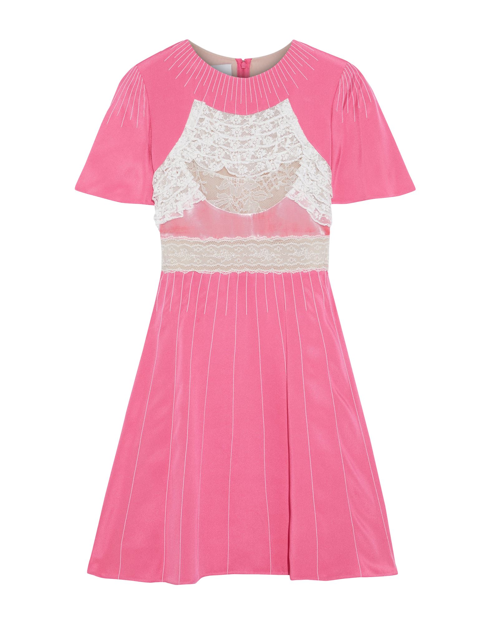 Valentino Short Dresses In Pink