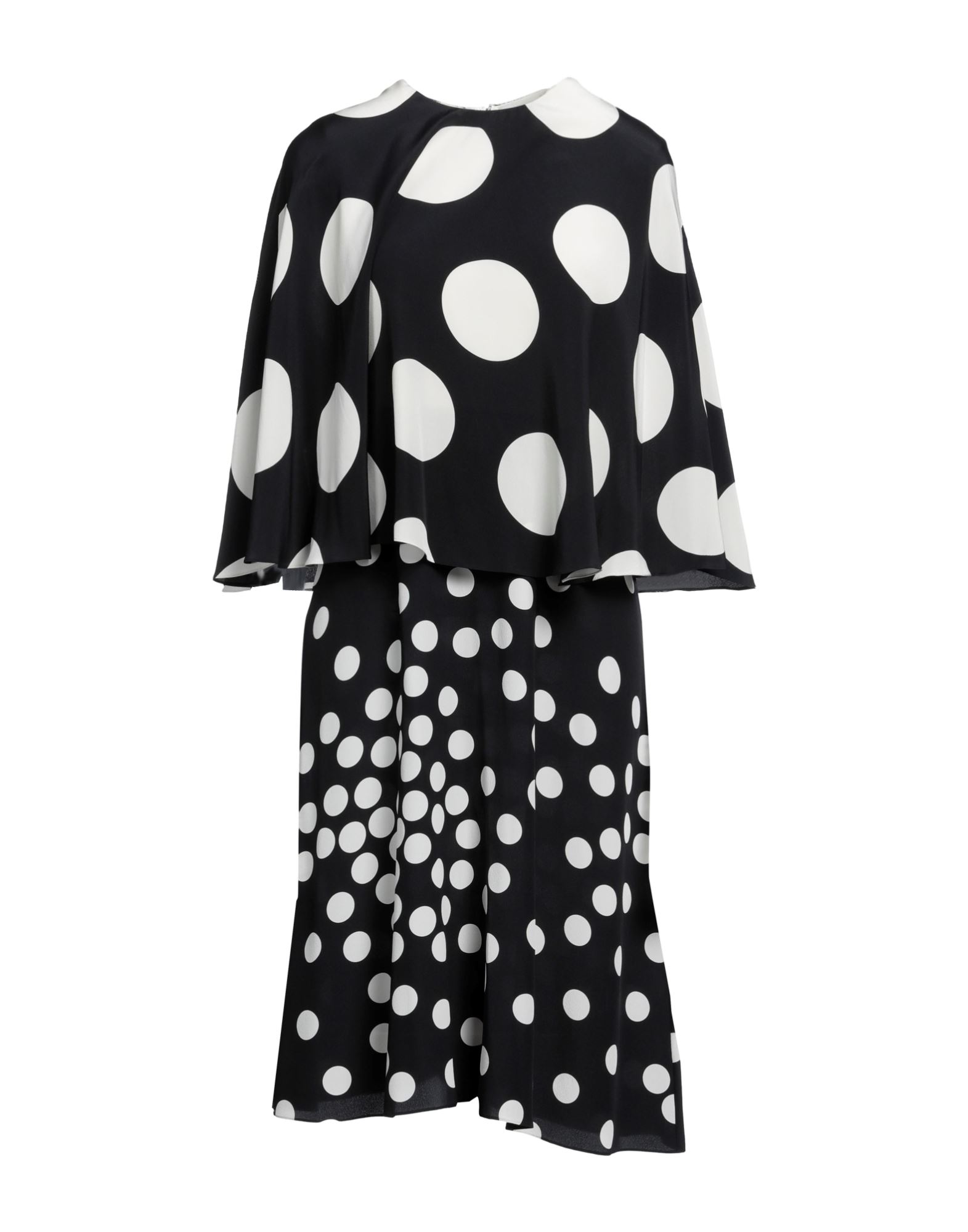 Valentino Midi Dresses In Black