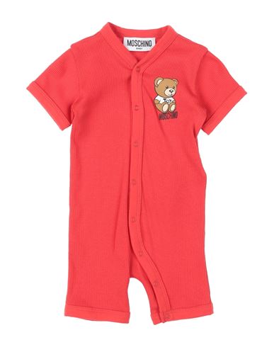 Moschino Baby Newborn Baby Jumpsuits Red Size 3 Cotton