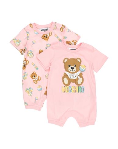 Moschino Baby Newborn Baby Jumpsuits Pink Size 3 Cotton
