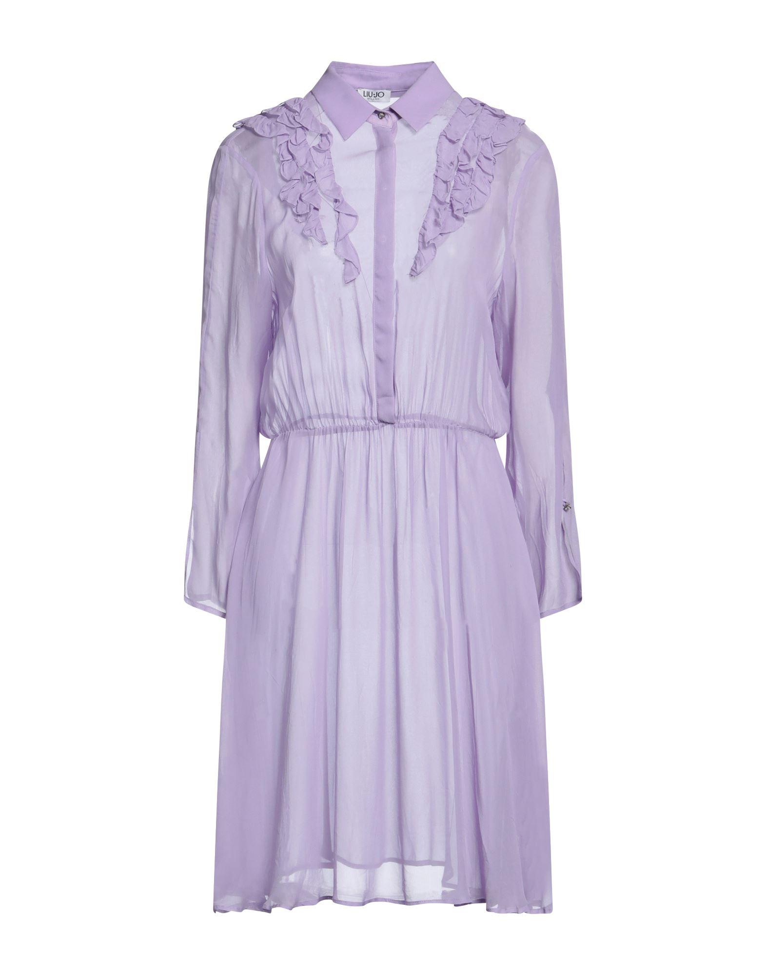 Liu •jo Liu Jo Short Dresses In Purple