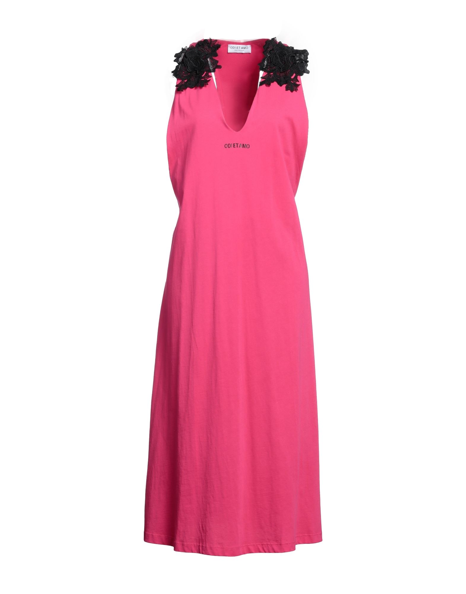 Odi Et Amo Midi Dresses In Pink