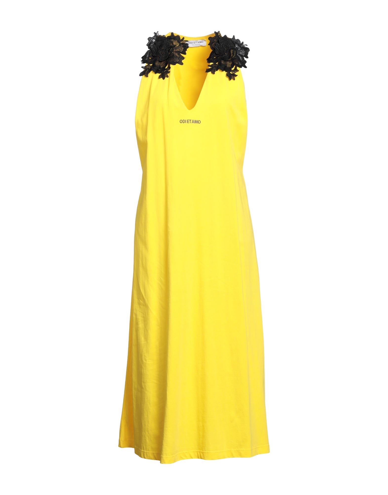 Odi Et Amo Midi Dresses In Yellow