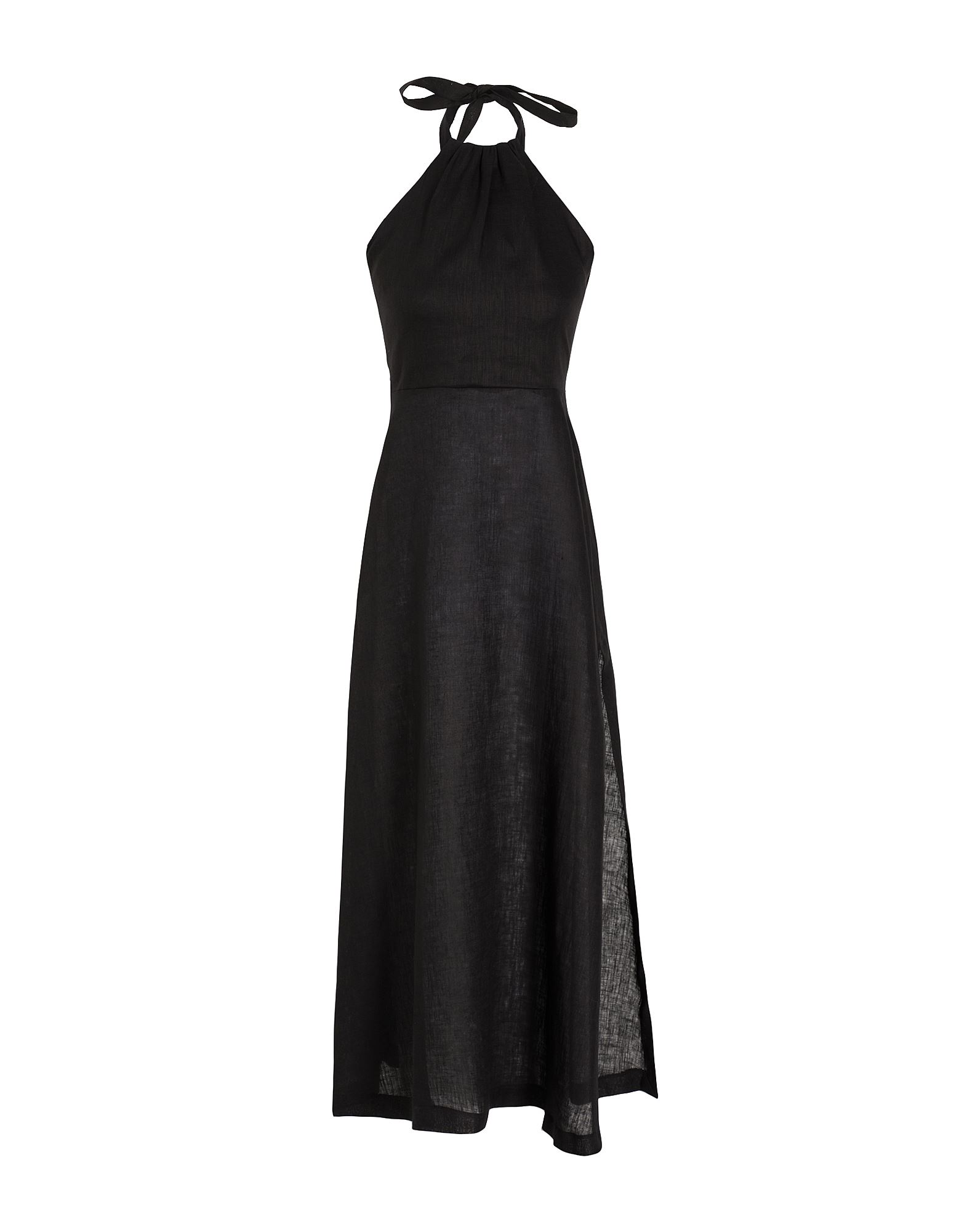 8 By Yoox Long Dresses In Black