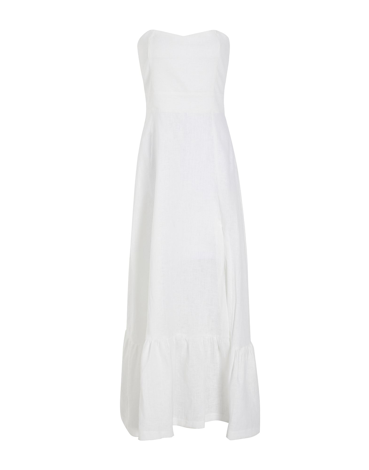 8 By Yoox Long Dresses In White