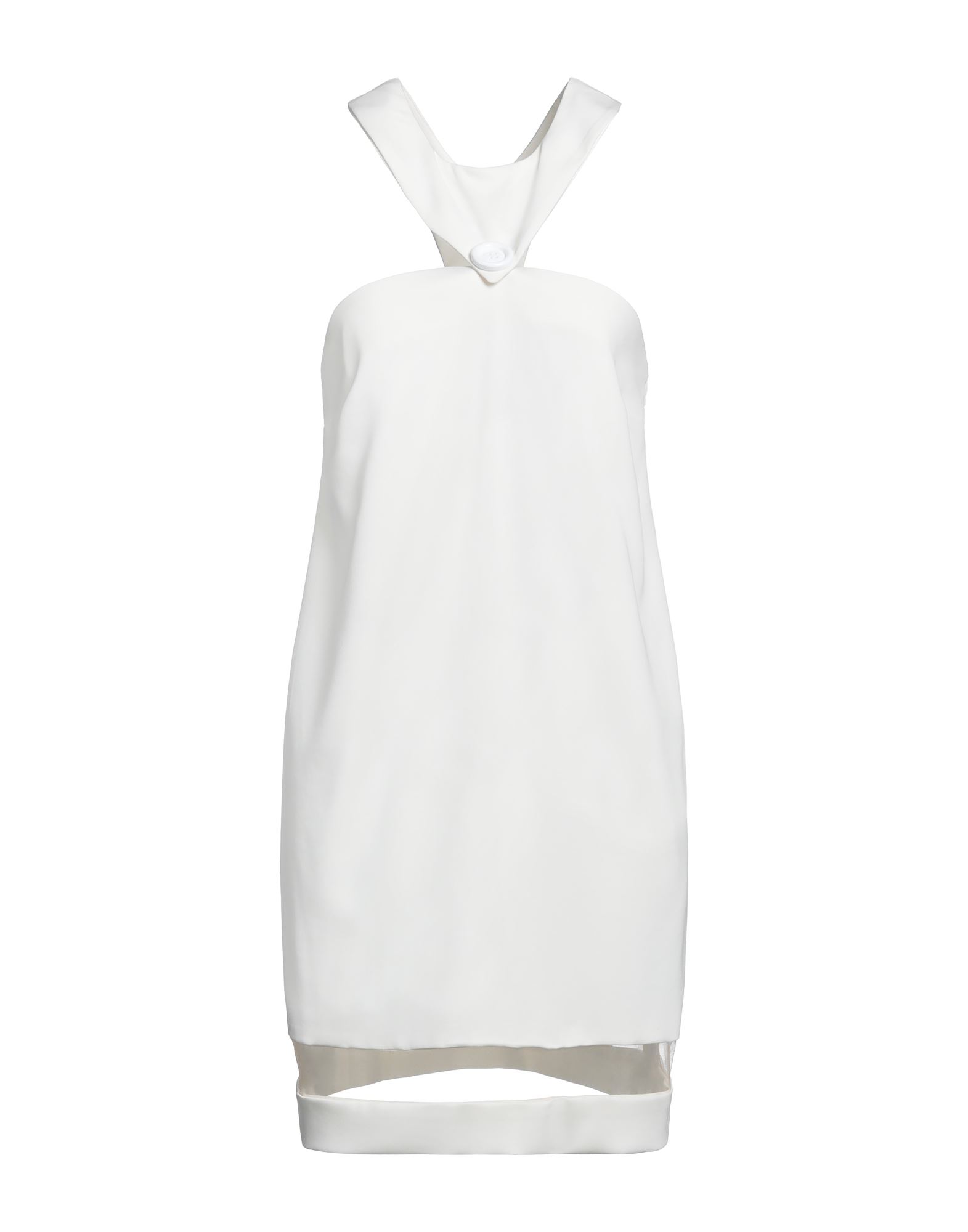Les Bourdelles Des Garçons Short Dresses In Off White