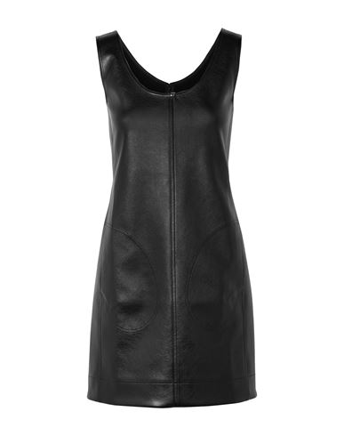 Peter Do Woman Mini Dress Black Size 10 Polyurethane, Viscose, Triacetate, Polyethylene