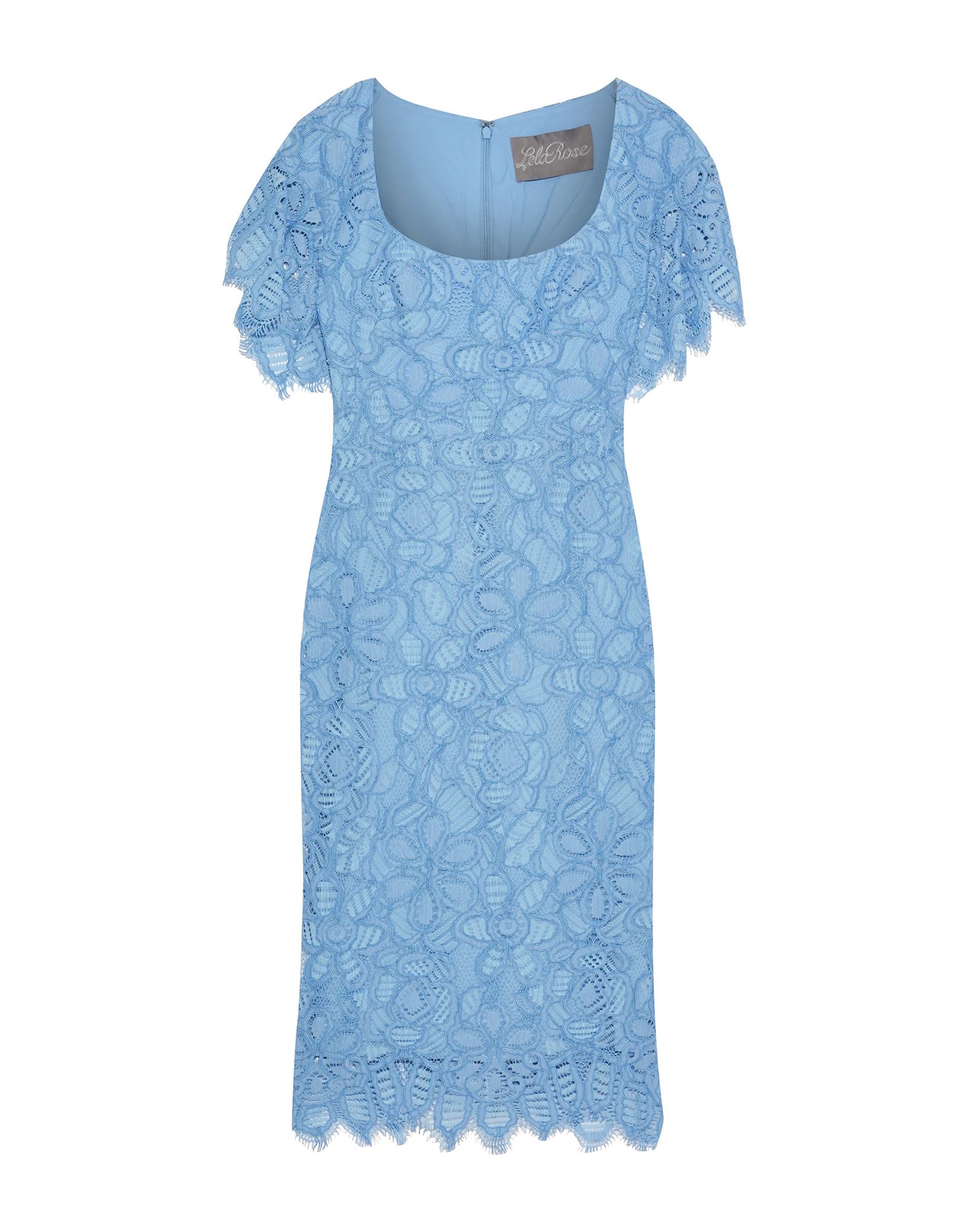 Lela Rose Midi Dresses In Blue