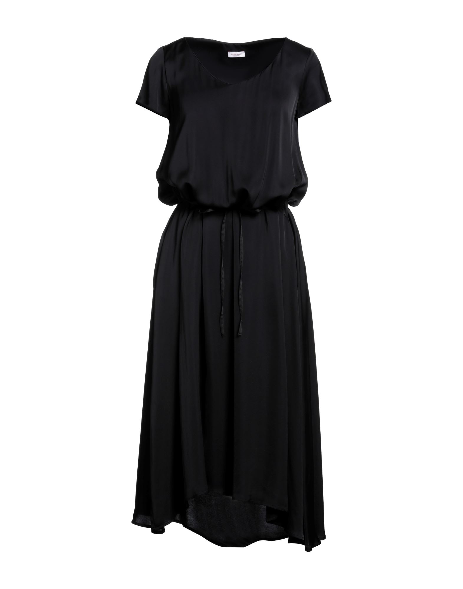 Rossopuro Midi Dresses In Black