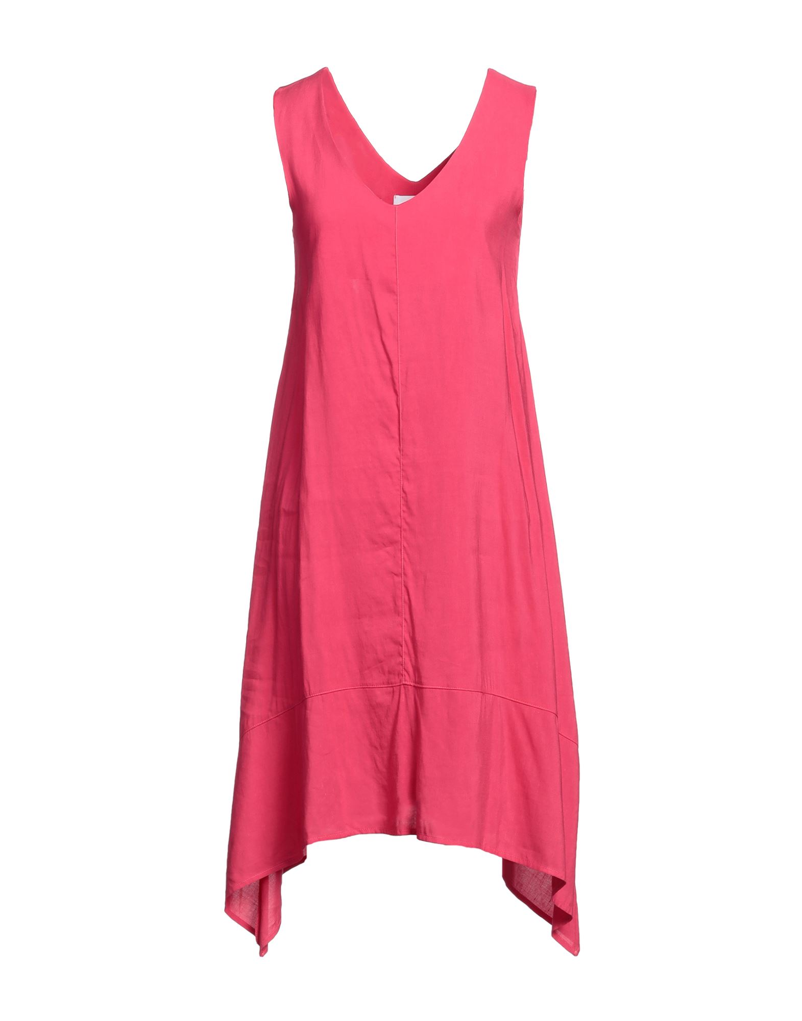 Pepita Midi Dresses In Pink