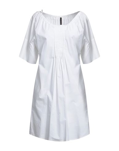 Woman Mini dress White Size 4 Cotton