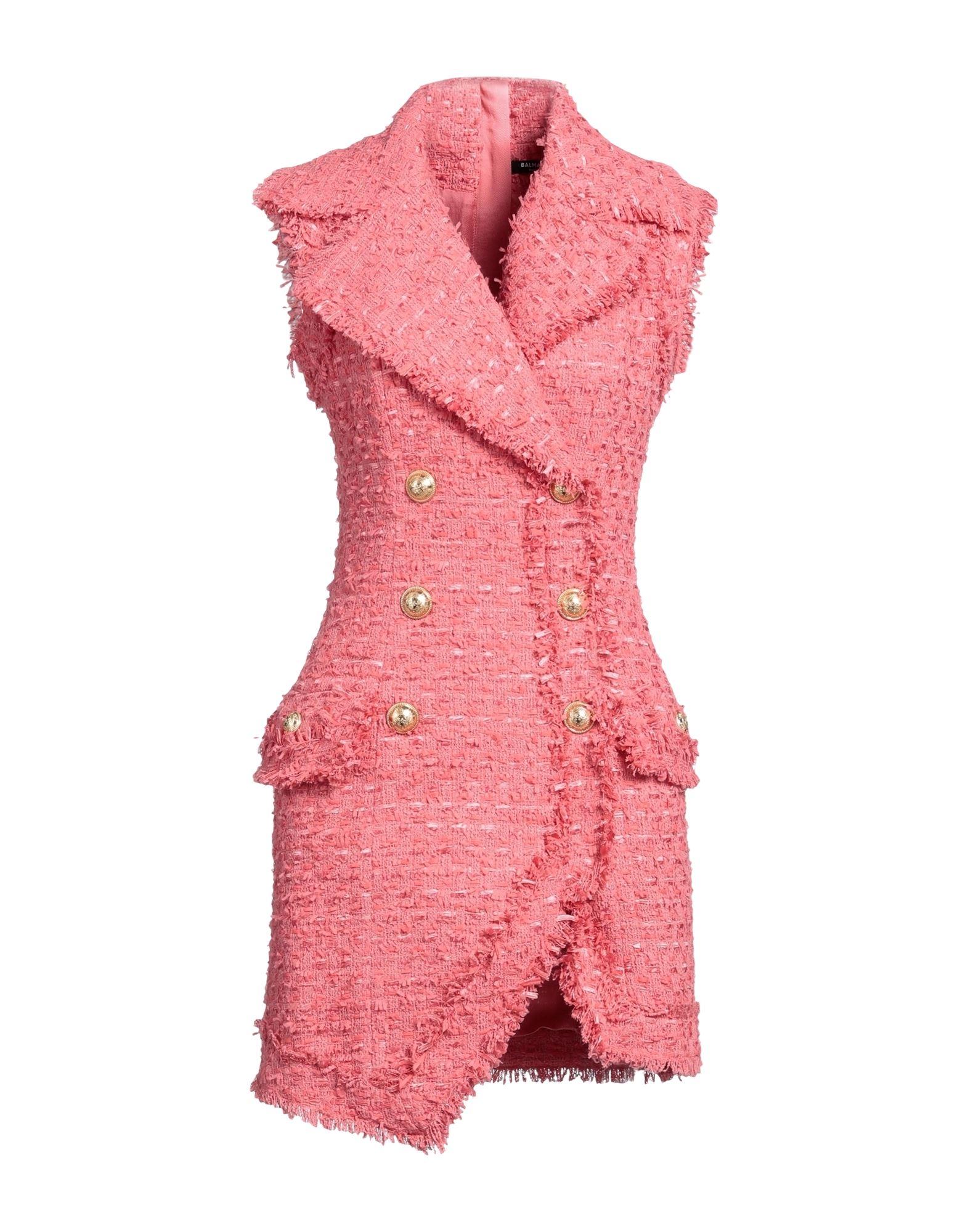 Balmain Short Dresses In Pink