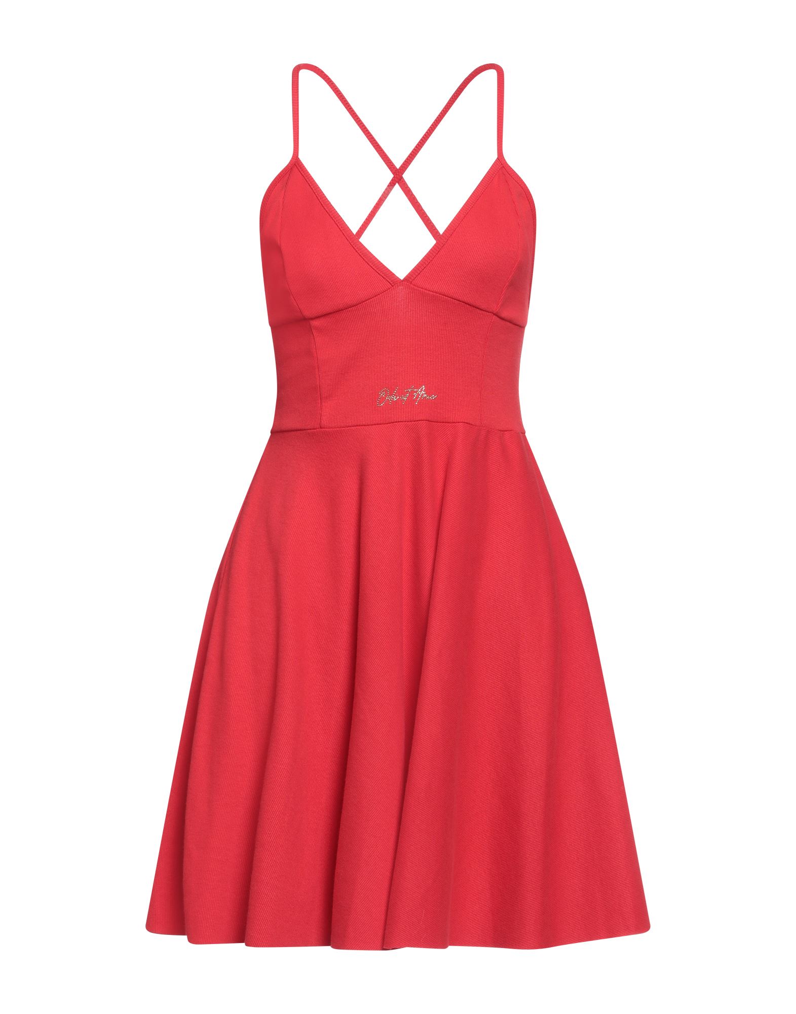 Odi Et Amo Short Dresses In Red