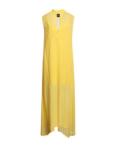 Fisico Woman Long Dress Yellow Size S Viscose