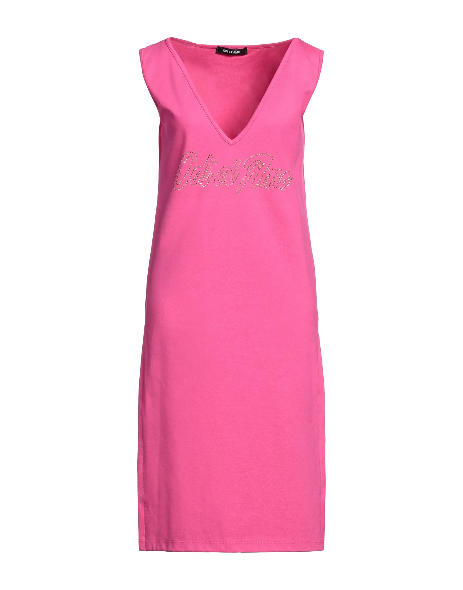 Odi Et Amo Midi Dresses In Pink