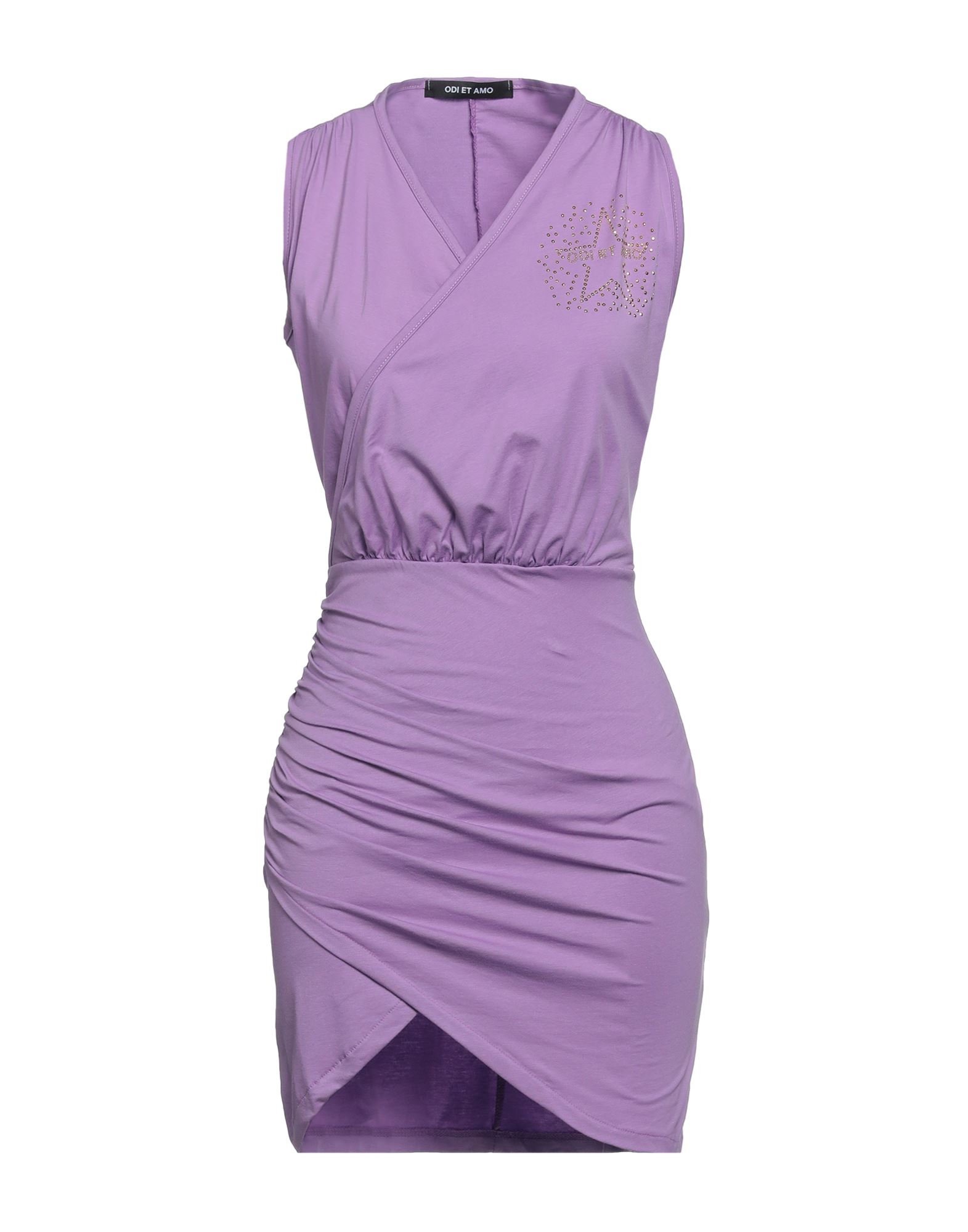 Odi Et Amo Short Dresses In Purple