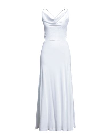 Odi Et Amo Woman Long Dress White Size 2 Cotton
