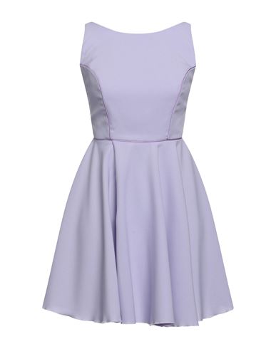 Shop Feleppa Woman Mini Dress Lilac Size 8 Polyester, Polyamide In Purple