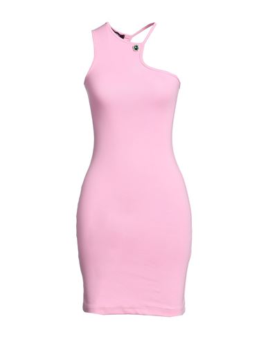 Odi Et Amo Woman Short Dress Pink Size 8 Cotton
