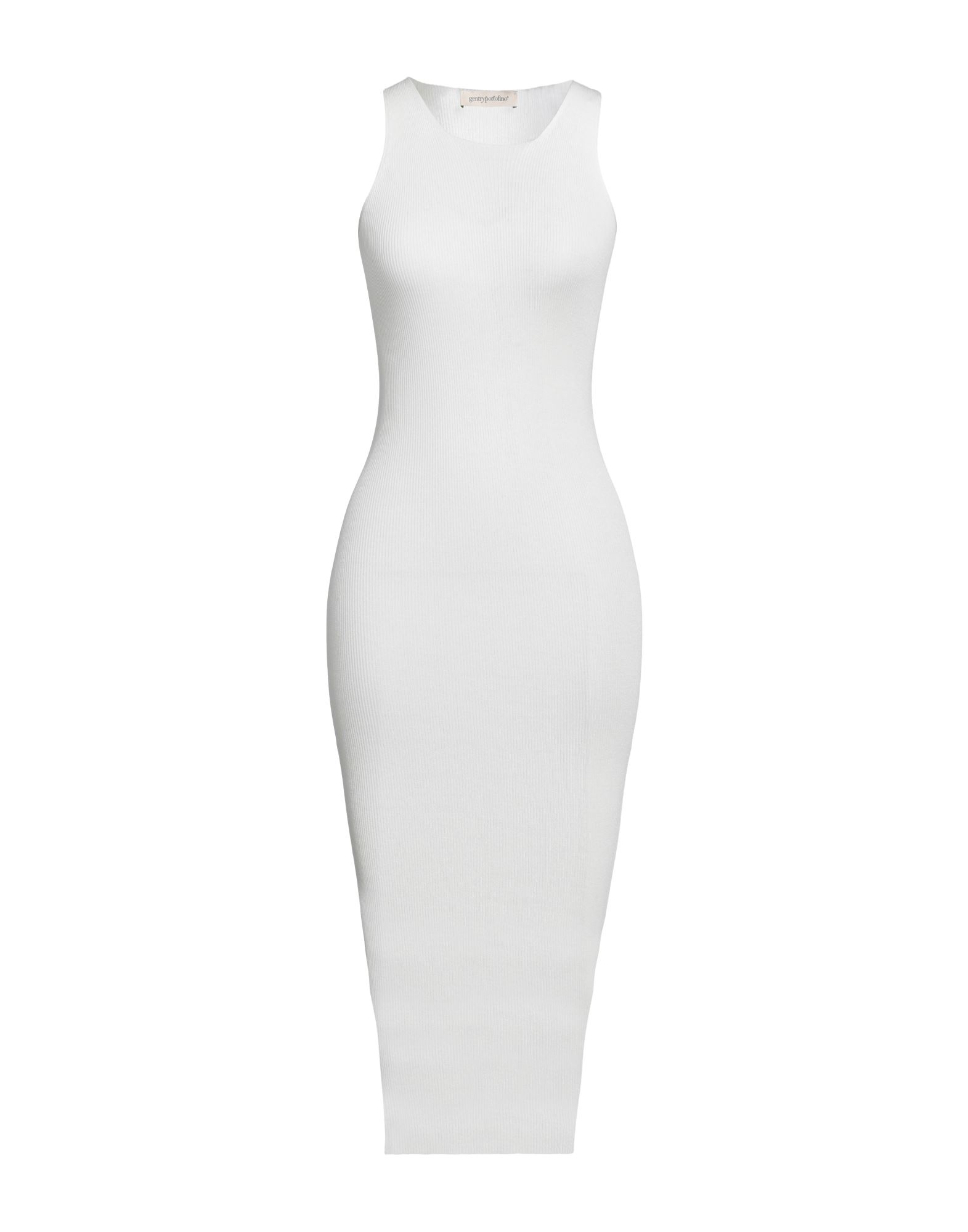 Gentryportofino Midi Dresses In White