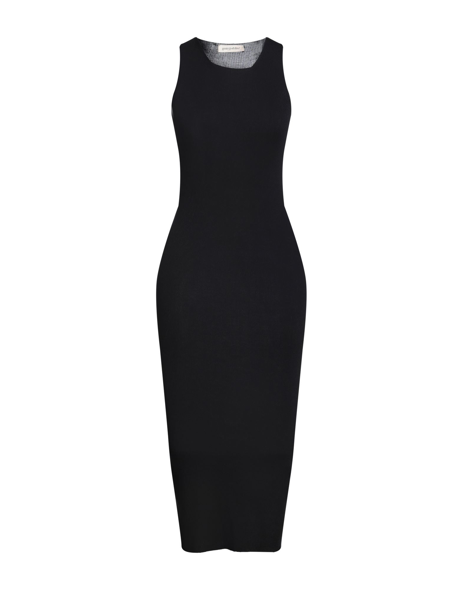 Gentryportofino Midi Dresses In Black