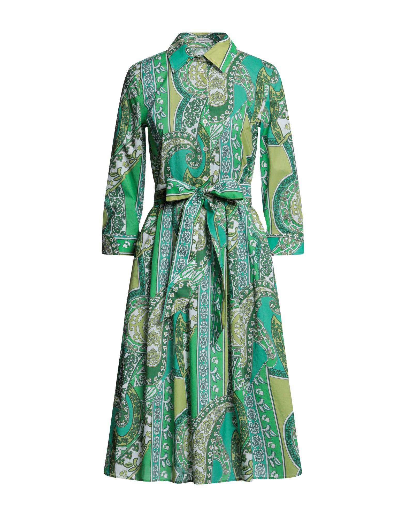 Camicettasnob Midi Dresses In Green