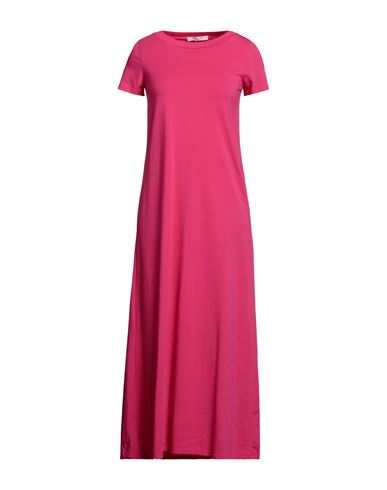 Rose A Pois Rosé A Pois Woman Midi Dress Magenta Size 4 Cotton, Elastane In Magenta