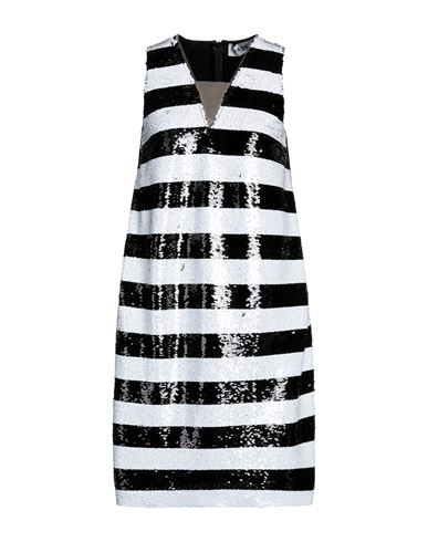 Frase Francesca Severi Woman Mini Dress Black Size 10 Polyester, Viscose, Elastane