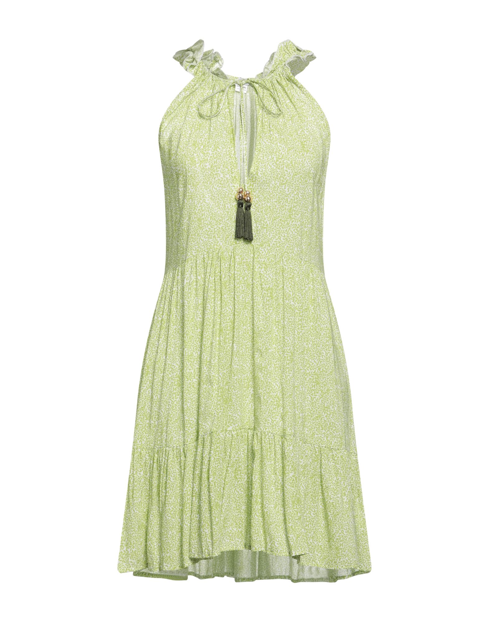 Delfina Short Dresses In Green