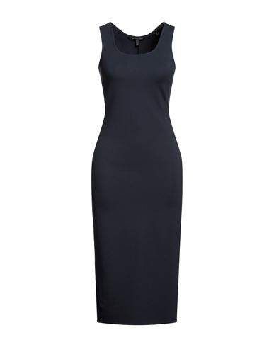 Armani Exchange Woman Midi Dress Midnight Blue Size Xs Viscose, Polyamide, Elastane