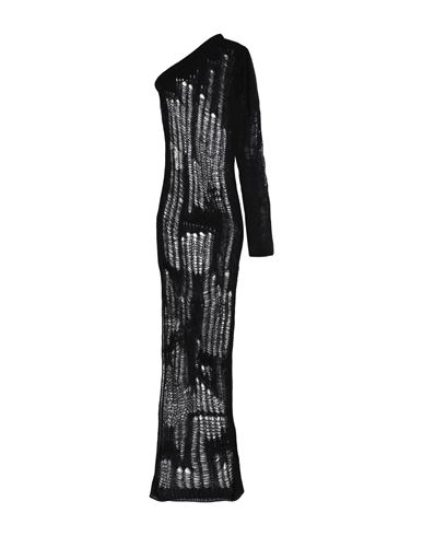 Rick Owens Woman Maxi Dress Black Size S Polyamide, Mohair Wool, Wool