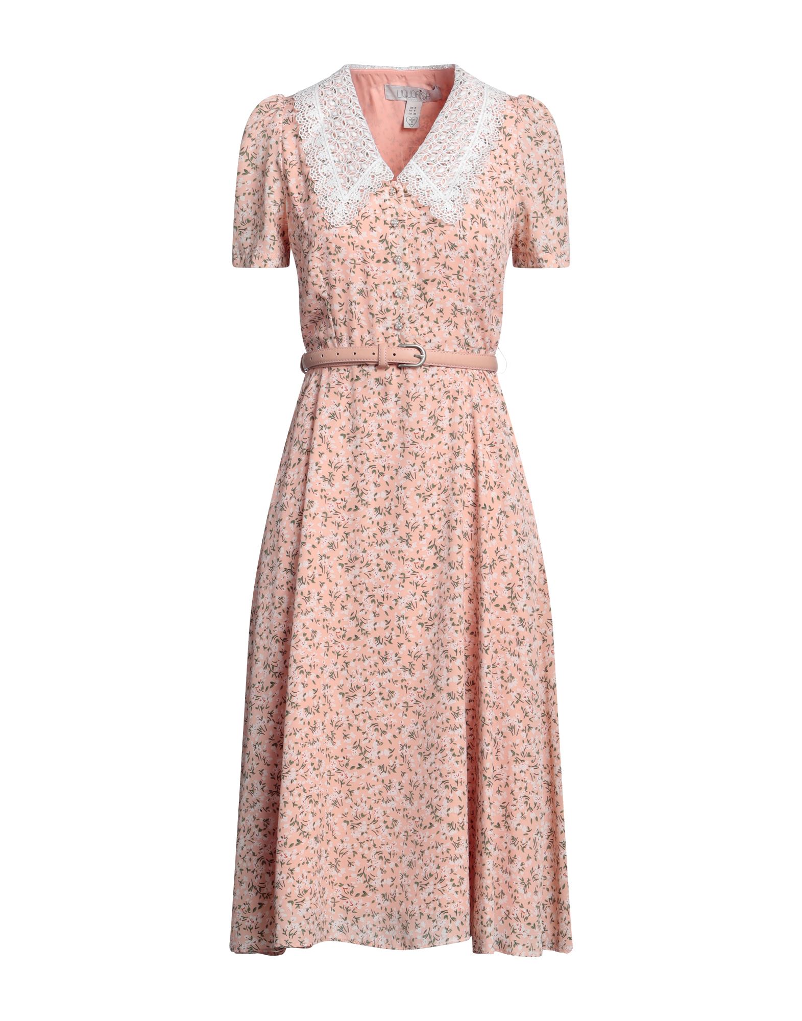 Liquorish Midi Dresses In Pink