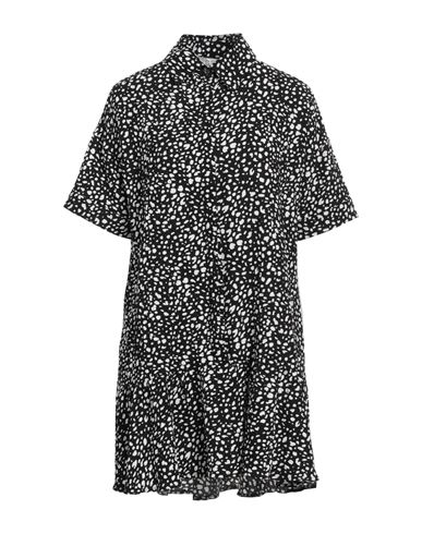 Liquorish Woman Short Dress Black Size 4 Polyester